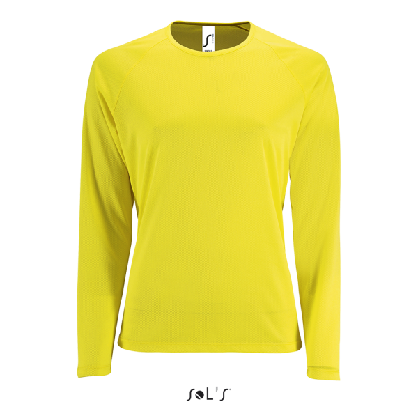 Women's long-sleeved sports T-shirt SPORTY LSL