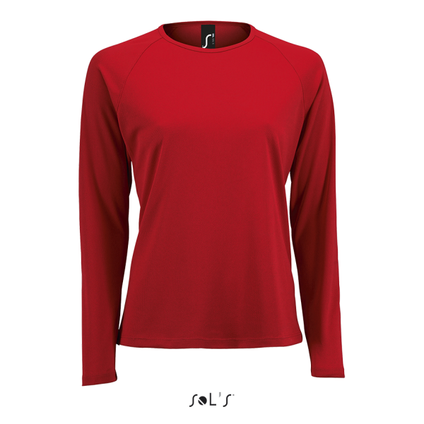 Women's long-sleeved sports T-shirt SPORTY LSL