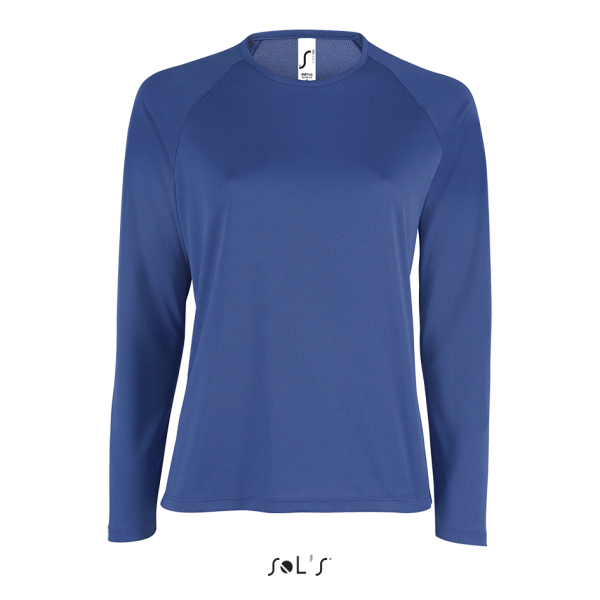 Women's long-sleeved sports T-shirt SPORTY LSL