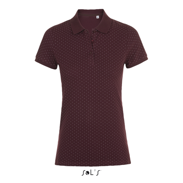 Puffy women's polo shirt