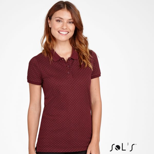 Puffy women's polo shirt