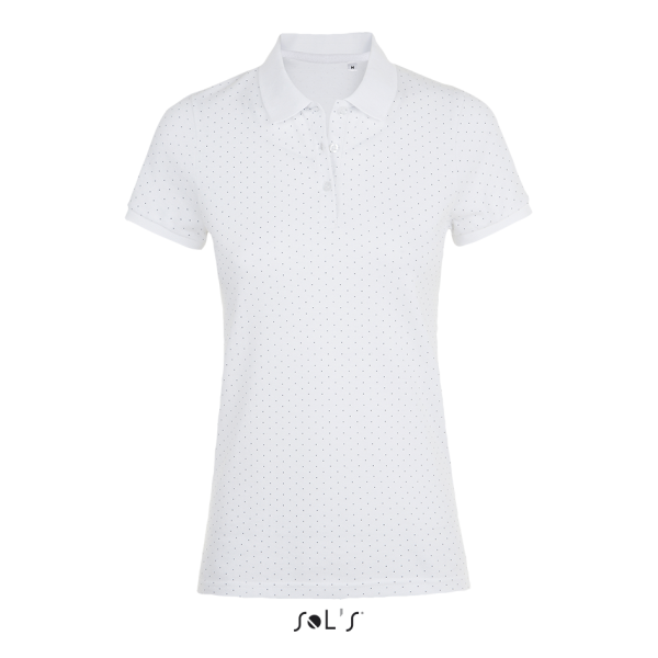 Puffy women's polo shirt