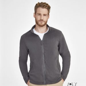 Women's plain fleece jacket NORMAN