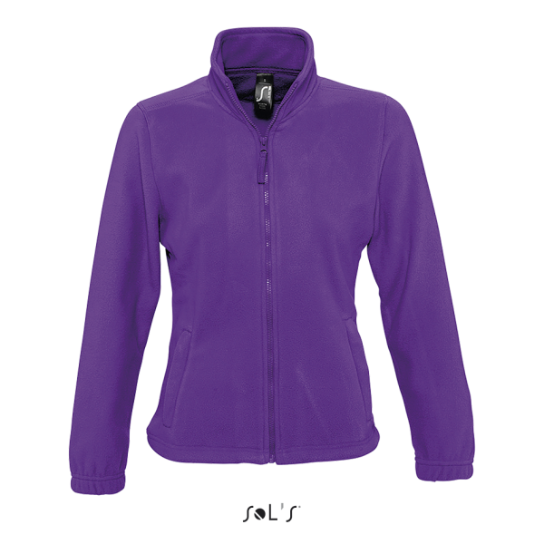 Women's zipped fleece jacket NORTH