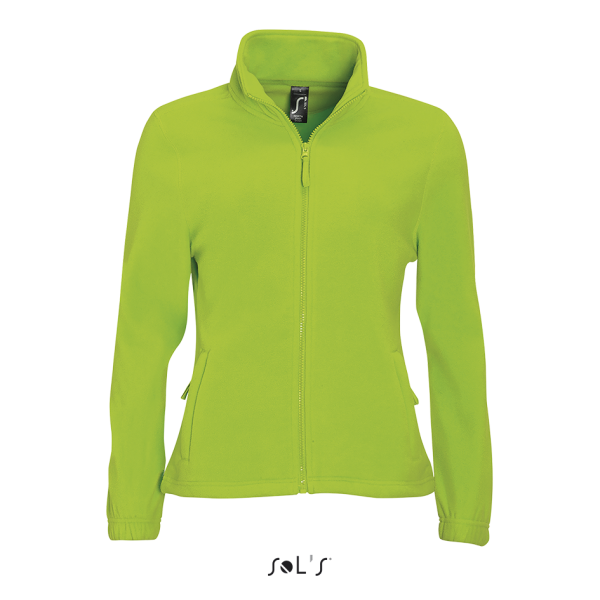 Women's zipped fleece jacket NORTH