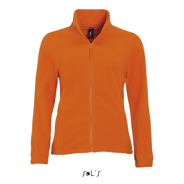 Women's zipped fleece jacket NORTH