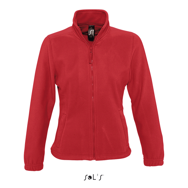 Women's zipped fleece jacket NORTH