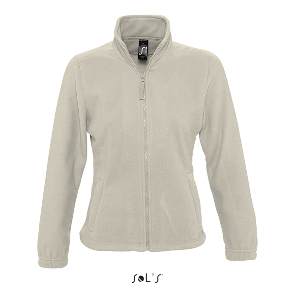 Women's zipped fleece jacket NORTH