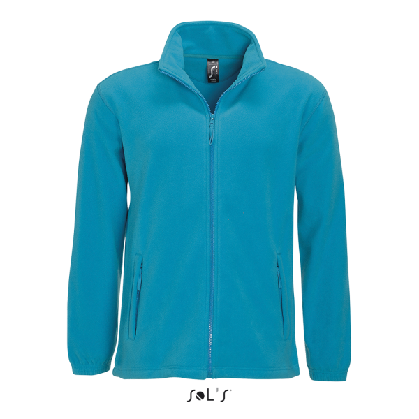 Men's zipped fleece jacket NORTH