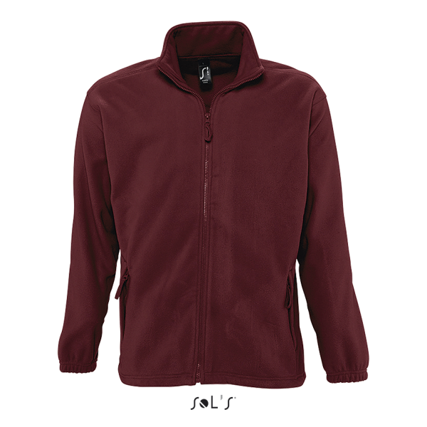 Men's zipped fleece jacket NORTH