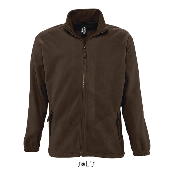 Men's zipped fleece jacket NORTH