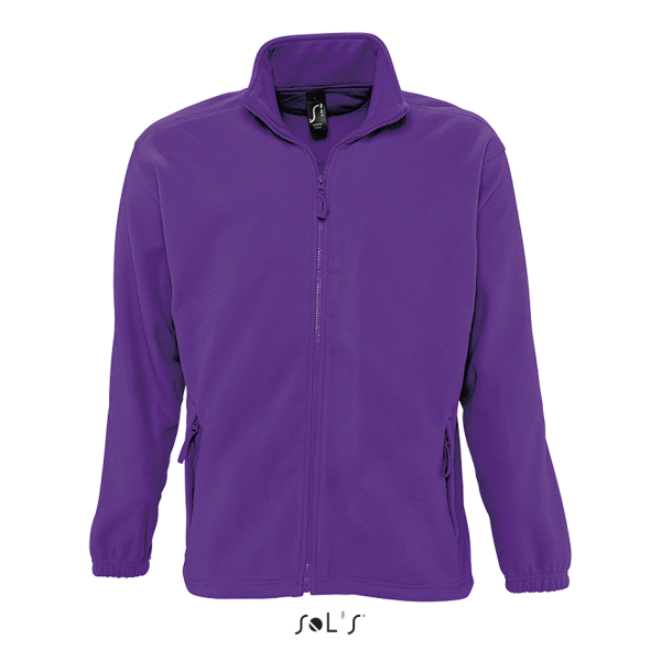 Men's zipped fleece jacket NORTH