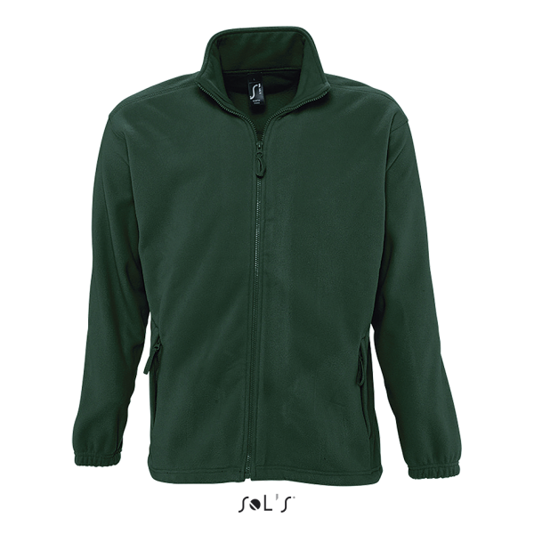 Men's zipped fleece jacket NORTH