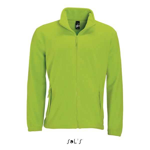 Men's zipped fleece jacket NORTH