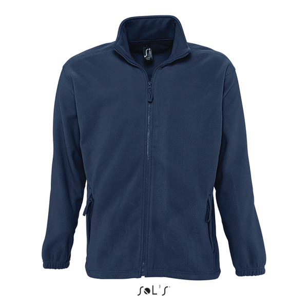 Men's zipped fleece jacket NORTH