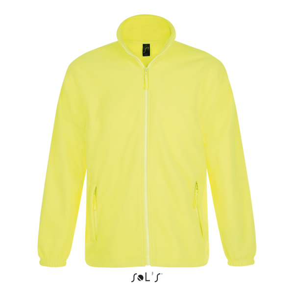 Men's zipped fleece jacket NORTH
