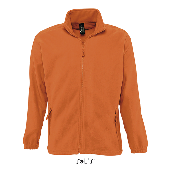 Men's zipped fleece jacket NORTH