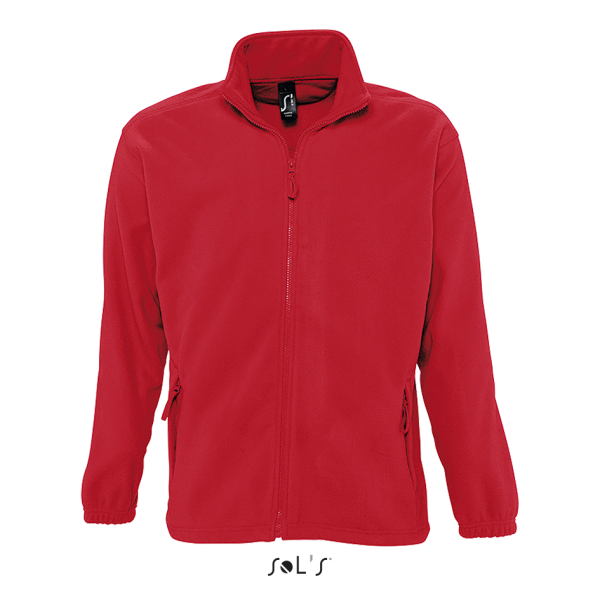 Men's zipped fleece jacket NORTH