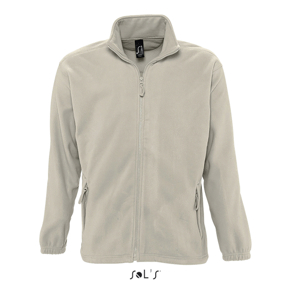 Men's zipped fleece jacket NORTH