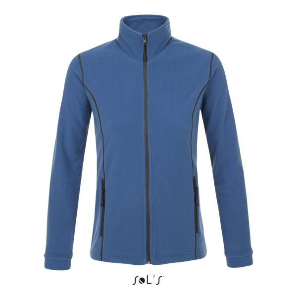 Women's micro fleece zipped jacket NOVA