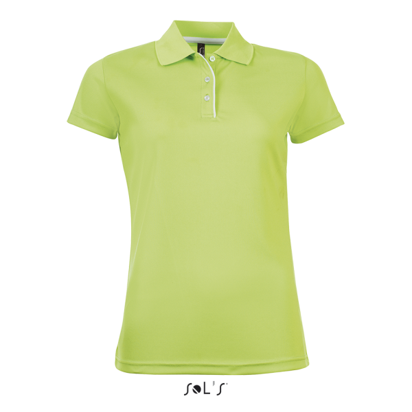 Women's sports polo shirt