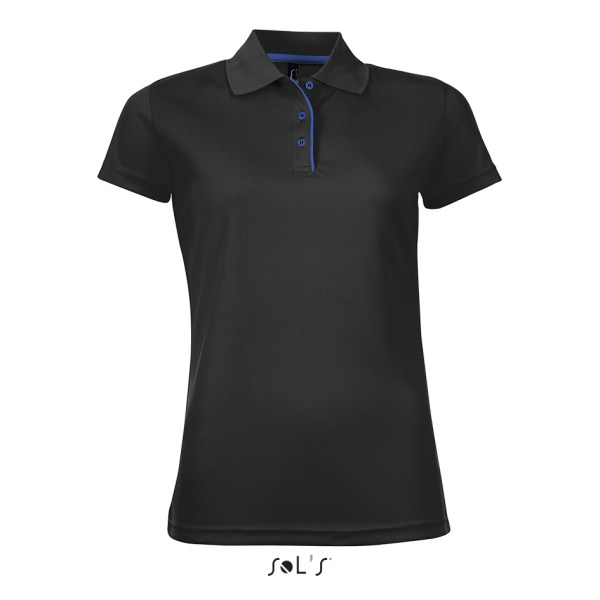 Women's sports polo shirt