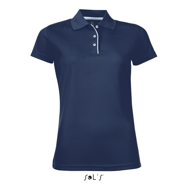 Women's sports polo shirt