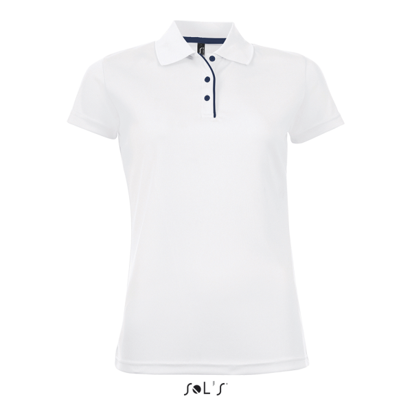 Women's sports polo shirt