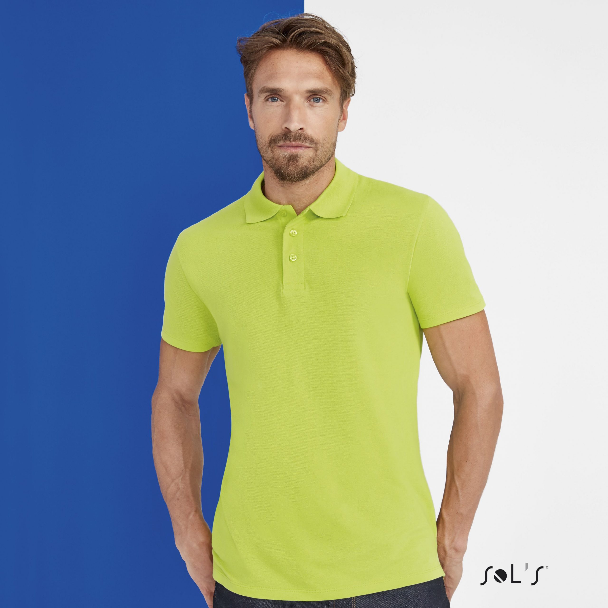 Thick knit women's polo shirt PEOPLE