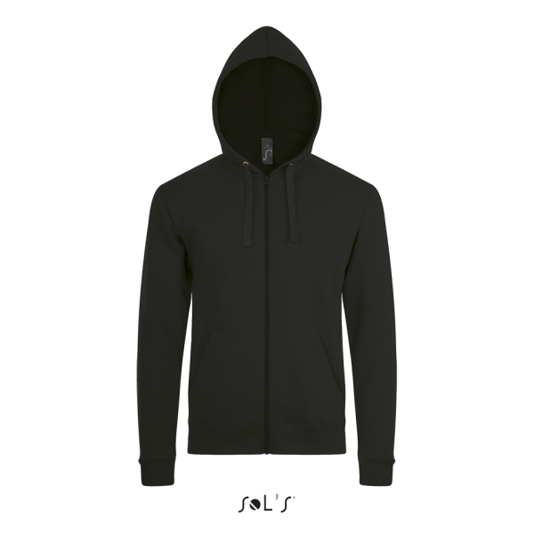 Unisex zip hoodie STONE