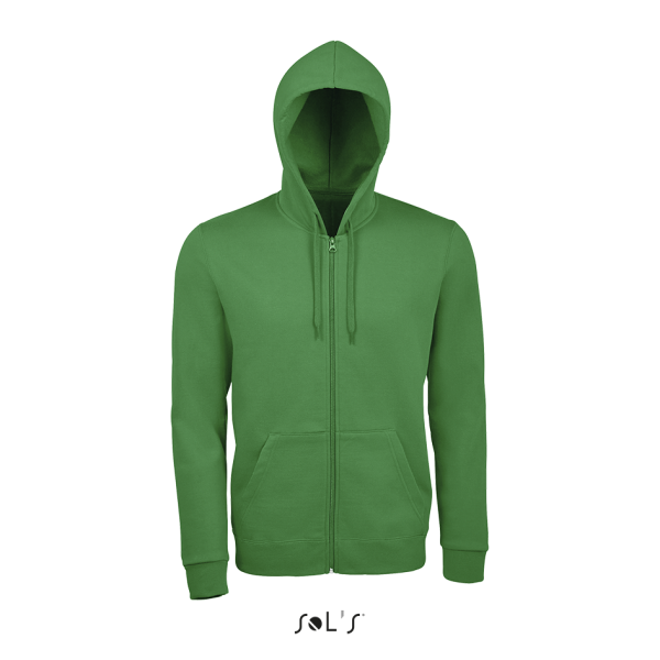Unisex zip hoodie STONE