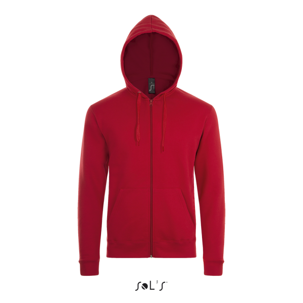 Unisex zip hoodie STONE