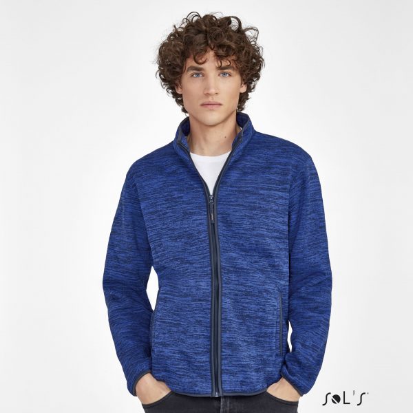 Knitted fleece jacket TURBO