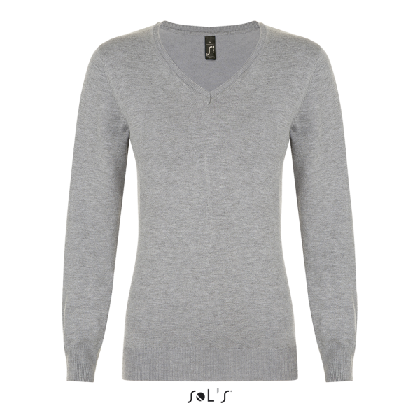 Women's V-neck sweater GLORY