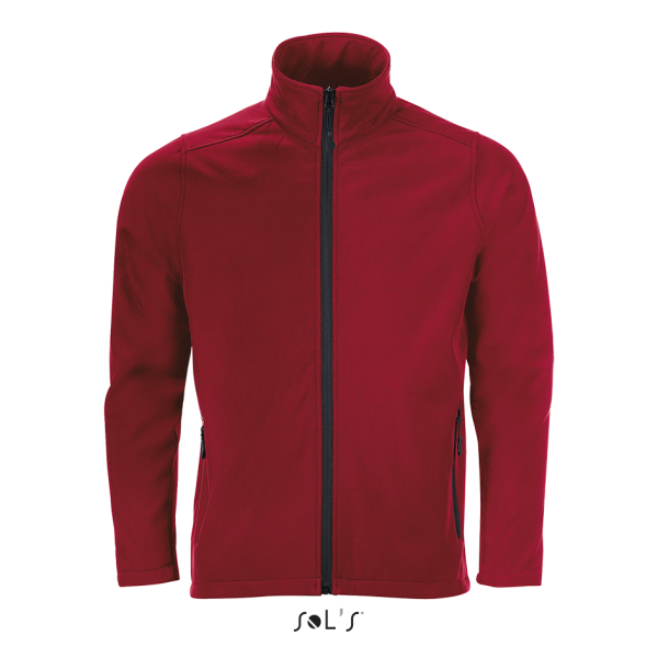 Men's soft shell zip jacket RACE