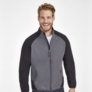 Men's two-tone softshell jacket
