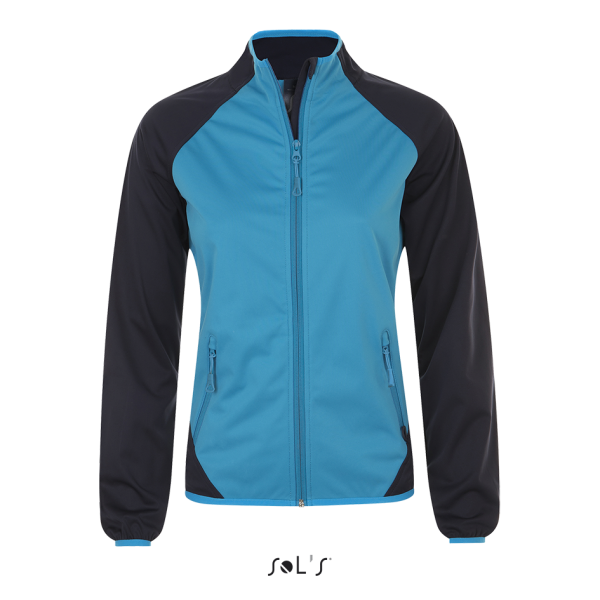 Men's two-tone softshell jacket