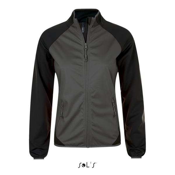 Men's two-tone softshell jacket