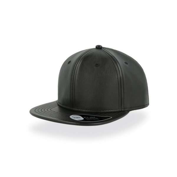 Leather cap SNAP ECO LEATHER