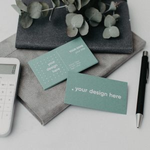 Design paper business cards