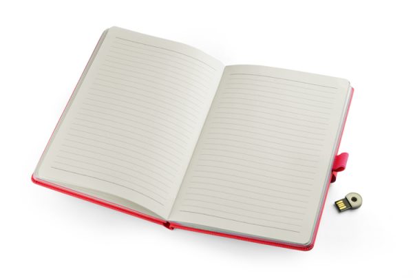Notebook with USB flash drive BC17690