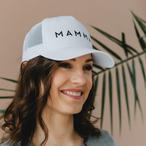 Hat with mesh "Mom"