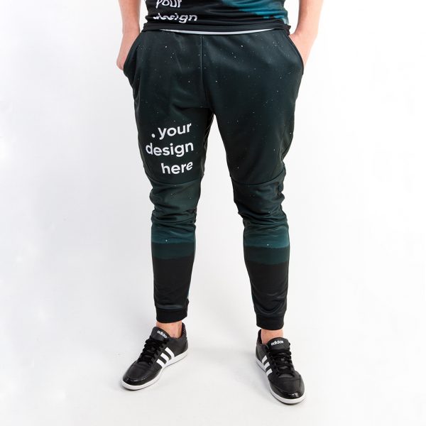 Full color track pants