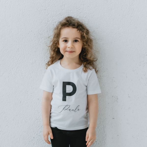 Children's T-shirt "Letter - word"