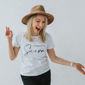 Women's T-shirt "The Happiest Wife"