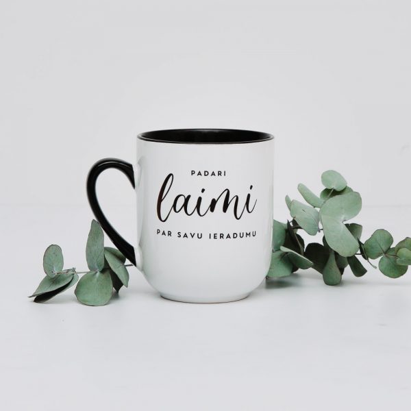 Mug "Happiness is a habit"