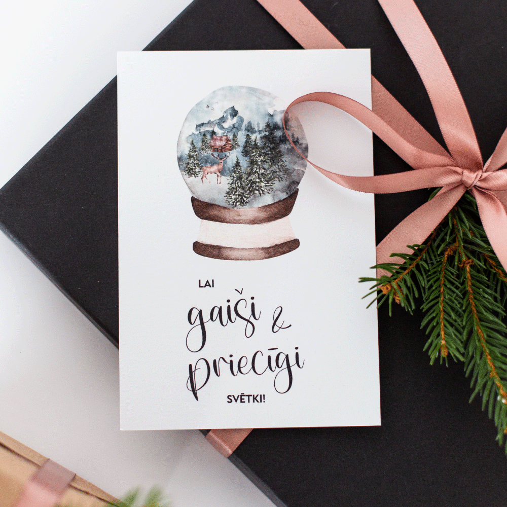 Card "Snowball" Card "Snowball"