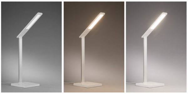 Lamp with wireless charging station BC09085
