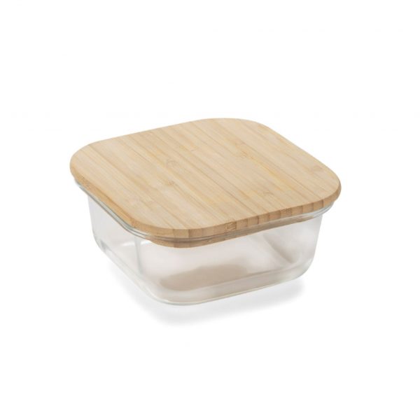Square glass bowl BC16538