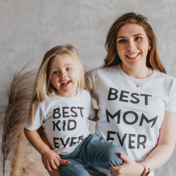 Women's T-shirt "BEST MOM EVER"